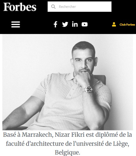 Nizar Fikri Architecte Architecte Marrakech NFA FORBES